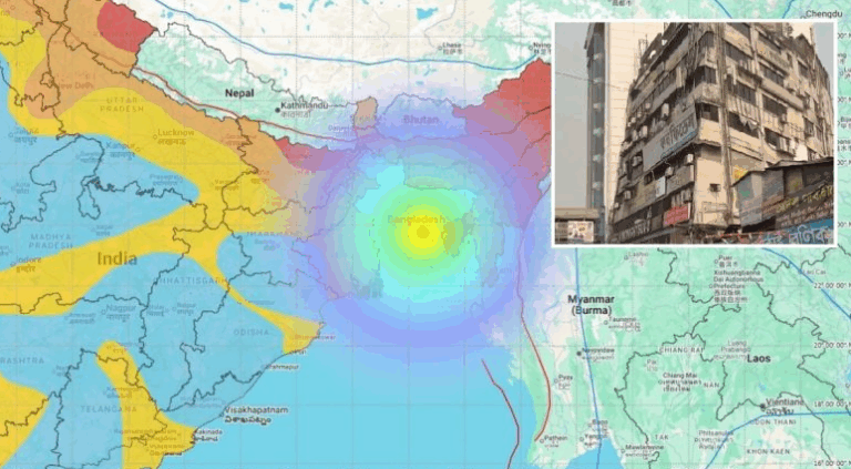 Σεισμός 5,5 Ρίχτερ στο Μπαγκλαντές – Κατέρρευσαν κτήρια