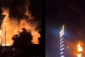 Δραματικές στιγμές στο Σίδνεϊ: Δεξαμενή με χημικά εκτοξεύτηκε στον αέρα μετά από φωτιά