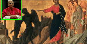 Ο Πάπας προτρέπει Χριστό και Σατανά σε συνεργασία!