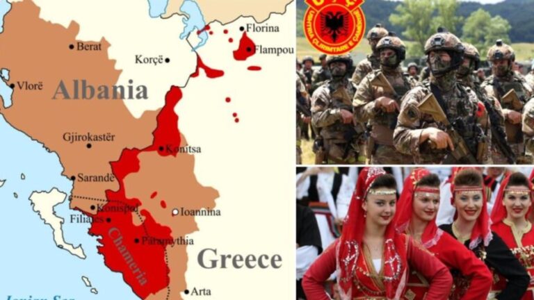 Τουρκική προπαγάνδα με χάρτη που καλεί για «απελευθέρωση των Τσάμηδων»