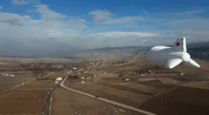 Τουρκικό αερόστατο παρακολούθησης και επίθεσης