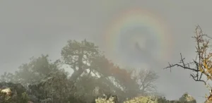 Το φαινόμενο «Φάντασμα του Μπρόκεν» εμφανίστηκε στον Μαχαιρά