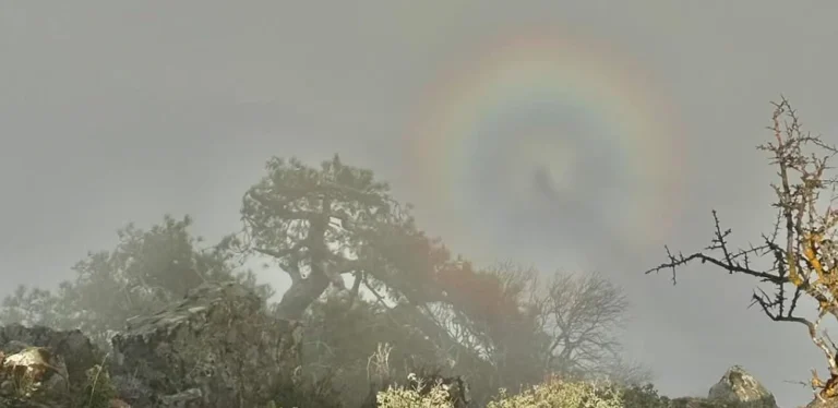 Το φαινόμενο «Φάντασμα του Μπρόκεν» εμφανίστηκε στον Μαχαιρά