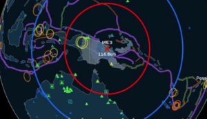 Σεισμός μεγέθους 6,4 Ρίχτερ στην Παπούα Νέα Γουινέα