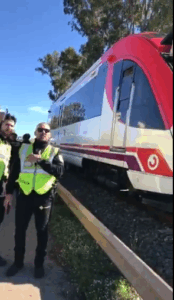 Νέο περιστατικό στον ισπανικό σιδηρόδρομο: Τρένο συγκρούστηκε με γερανό στην Καρθαγένη