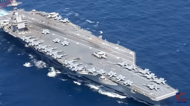 Το πιο εξελιγμένο αεροπλανοφόρο στέλνουν στη Μέση Ανατολή οι ΗΠΑ