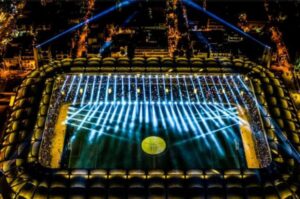 Symmetrical ritual-looking stage analysis