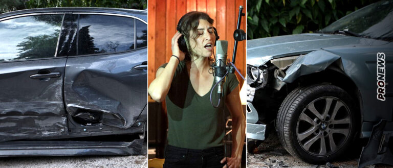 Η γνωστή τραγουδίστρια Αγγελική Σύρκου υπό επήρεια αλκοόλ πήρε «παραμάζωμα» παρκαρισμένα αυτοκίνητα στο Κολωνάκι