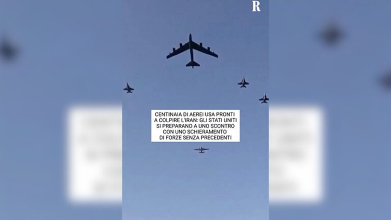 La Repubblica: «Εκατοντάδες αμερικανικά αεροσκάφη είναι έτοιμα να πλήξουν το Ιράν»