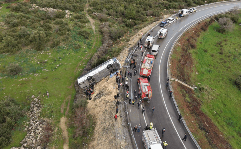 Τουρκία: Οκτώ νεκροί και 26 τραυματίες σε τροχαίο δυστύχημα με λεωφορείο στην Αττάλεια