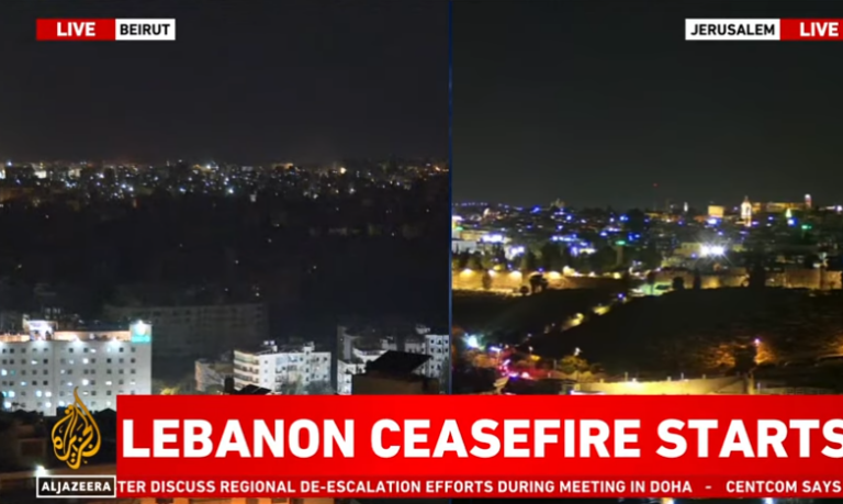 Τα όπλα θεωρητικά θα σιγούσαν τα μεσάνυχτα, αλλά ο Λίβανος κατηγορεί το Ισραήλ για παραβίαση της εκεχειρίας