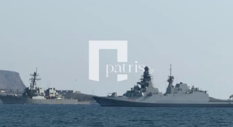 Πρωινός καφές με… θέα πολεμικά πλοία στη Σούδα