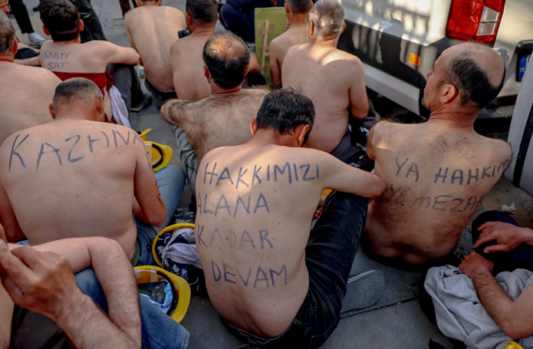 Άγκυρα: Συνελήφθησαν 110 ανθρακωρύχοι που πραγματοποιούσαν απεργία πείνας για τους απλήρωτους μισθούς τους