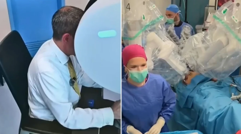 Ιατρικό επίτευγμα: Για πρώτη φορά Έλληνας γιατρός χειρούργησε από την Κίνα ασθενή με καρκίνο του προστάτη στην Αθήνα!