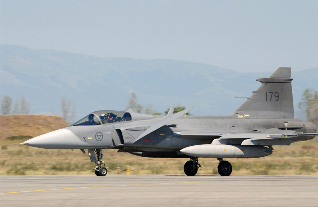 Μαχητικό JAS 39 Gripen της Σουηδικής Πολεμικής Αεροπορίας