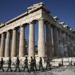 Ελληνικές Ένοπλες Δυνάμεις στην Ακρόπολη - Ασπίδα του Αχιλλέα