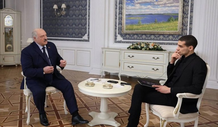 Ο Alexander Lukashenko σε συνέντευξη