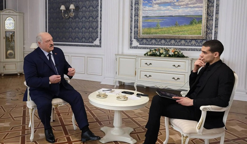 Ο Alexander Lukashenko σε συνέντευξη