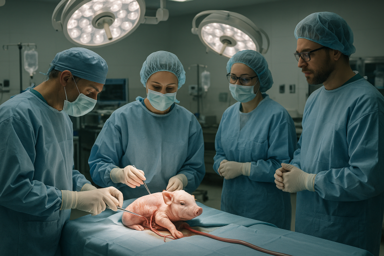 Νεφρός από γενετικά τροποποιημένο χοίρο κράτησε ασθενή εκτός αιμοκάθαρσης για εννέα μήνες