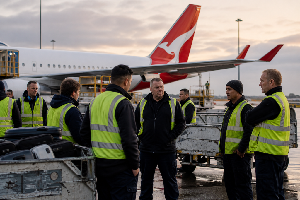 Qantas: Το 97% των εργαζομένων εδάφους ψήφισε υπέρ απεργιακών κινητοποιήσεων
