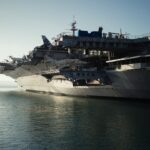 Αμερικανικό αεροπλανοφόρο στη θάλασσα