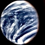 Η Αφροδίτη όπως καταγράφηκε από το Mariner 10, με τα πυκνά νέφη της ατμόσφαιρας