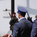 Στρατιώτες σε ευρωπαϊκή στρατιωτική τελετή - εικόνα αρχείου