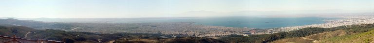 Πανοραμική άποψη της Θεσσαλονίκης