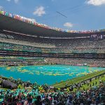 Τελετή έναρξης του Μουντιάλ 2026 στο Estadio Azteca. Φωτογραφία Omar David Sandoval Sida / Wikimedia Commons, CC BY-SA 4.0.