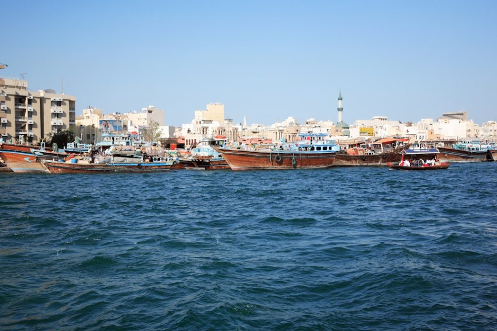 Εμπορική ναυτιλία στον Περσικό Κόλπο – εικόνα αρχείου