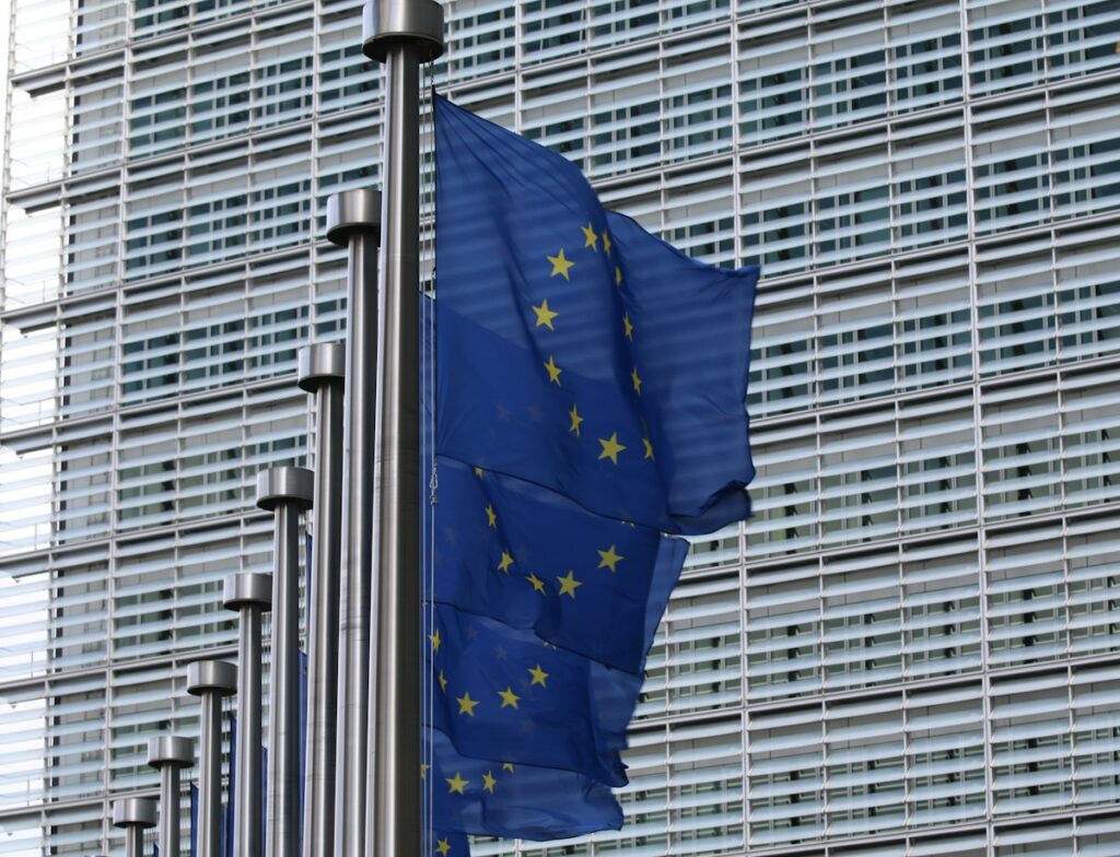 Ευρωπαϊκές σημαίες, φωτογραφία αρχείου