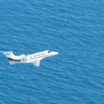 Ιδιωτικό jet, θεματική εικόνα για την επιχείρηση έρευνας στον Ατλαντικό
