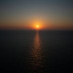 Ενδεικτική εικόνα ήλιου στον ορίζοντα, όχι η επίμαχη φωτογραφία δύο ήλιων