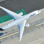 Αεροσκάφος Lufthansa στο Λος Άντζελες