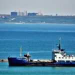 Εμπορικό πλοίο στη Μαύρη Θάλασσα, θεματική εικόνα