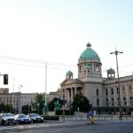 Ενδεικτική εικόνα από το Βελιγράδι, όχι από τους εκλογικούς πανηγυρισμούς