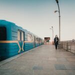 Σταθμός μετρό στο Κίεβο, φωτογραφία αρχείου, όχι ο σταθμός στο Ντνίπρο