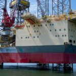 Ενδεικτική φωτογραφία θαλάσσιας πλατφόρμας, όχι του Prospector 5
